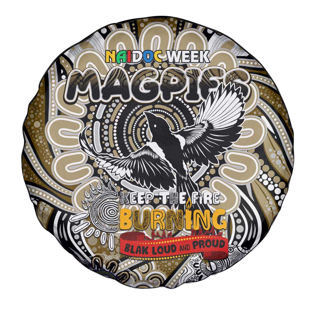 Collingwood Magpies NAIDOC Week 2024 Spare Tire Cover Mascot Football