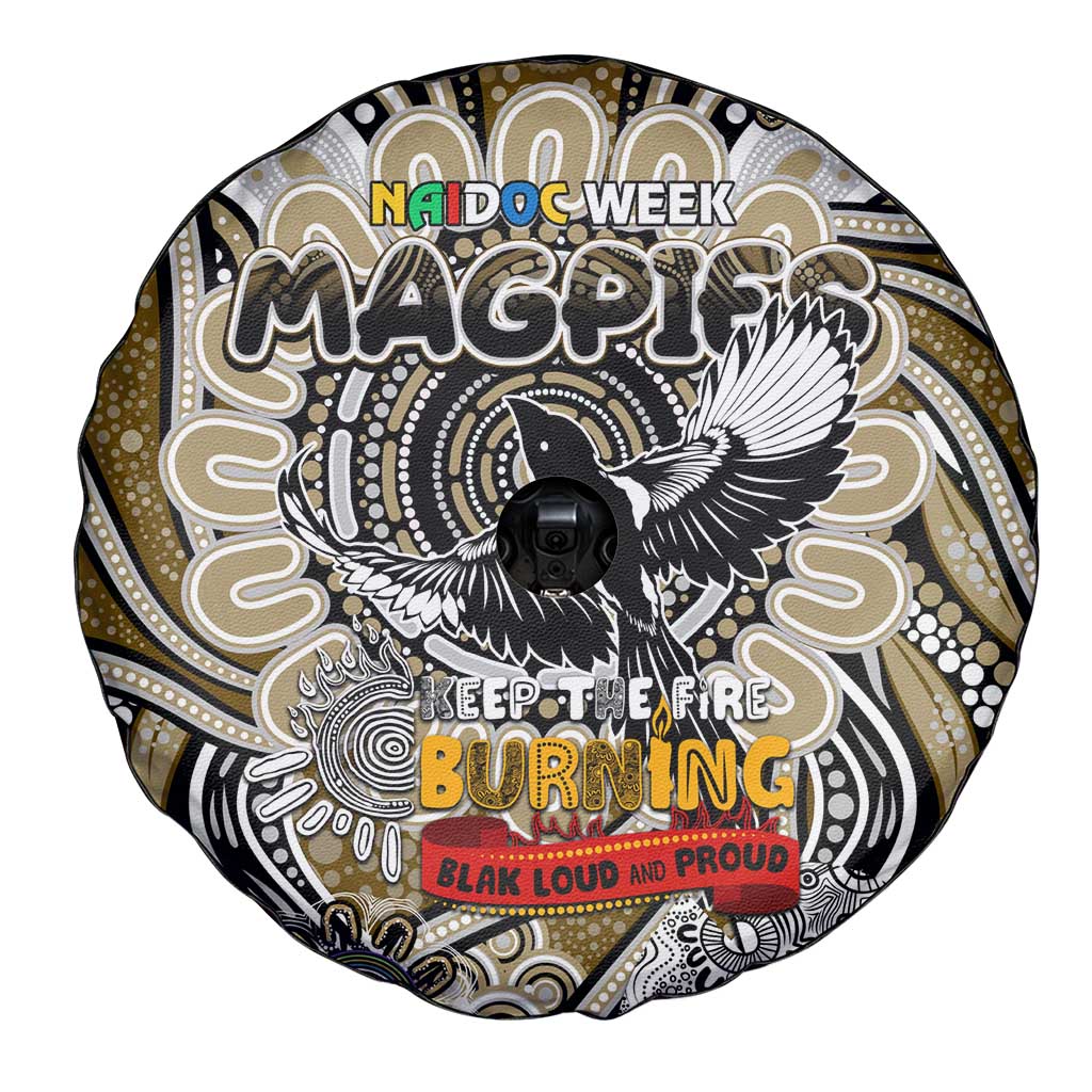 Collingwood Magpies NAIDOC Week 2024 Spare Tire Cover Mascot Football