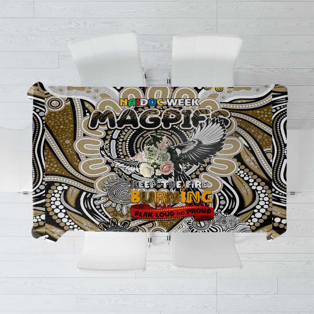 Collingwood Magpies NAIDOC Week 2024 Tablecloth Mascot Football