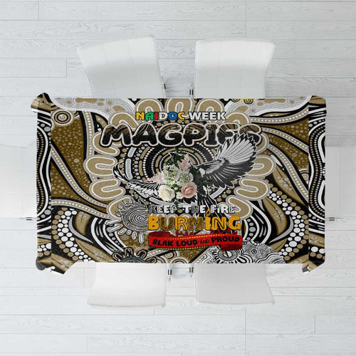 Collingwood Magpies NAIDOC Week 2024 Tablecloth Mascot Football
