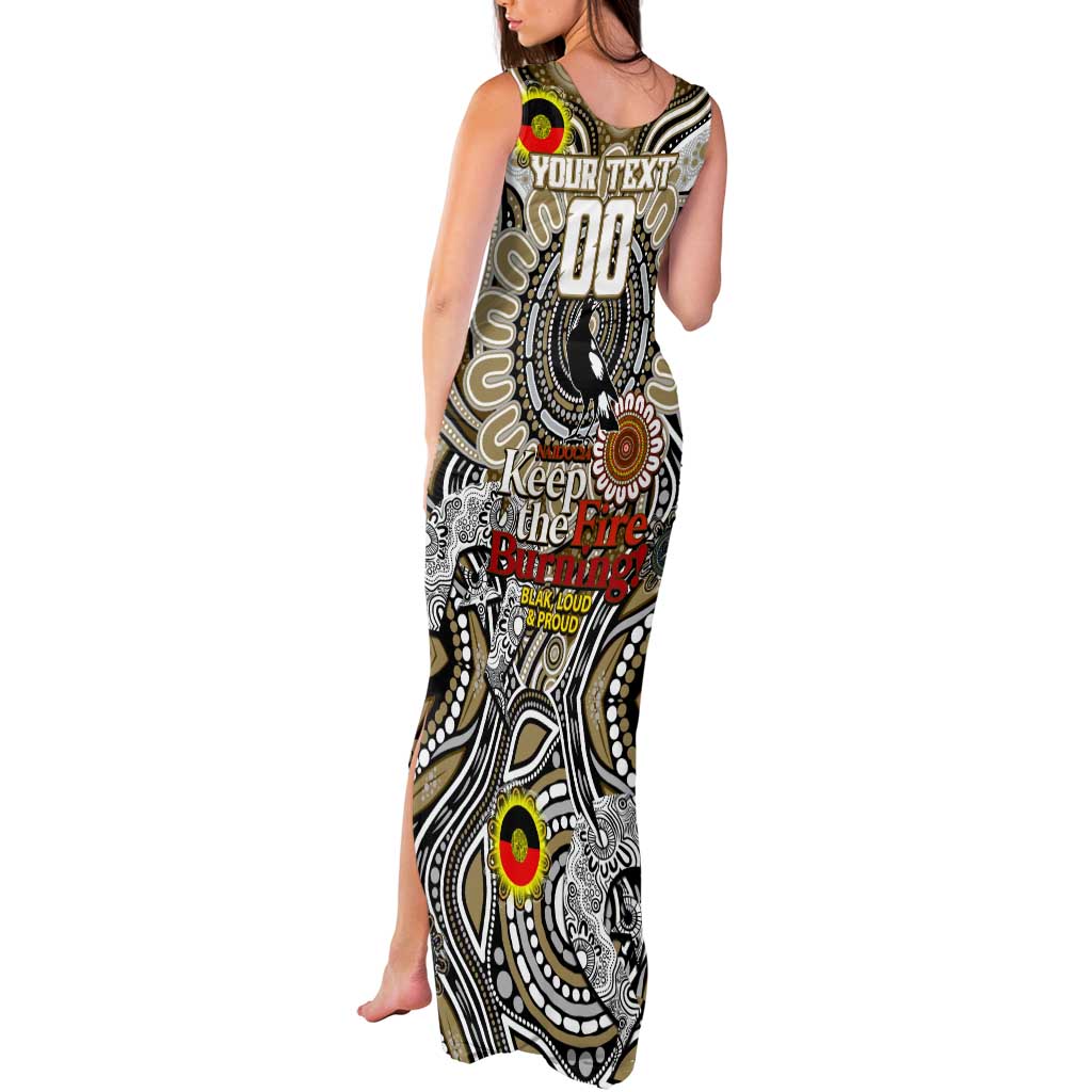 Custom Collingwood Magpies NAIDOC Week 2024 Tank Maxi Dress Mascot Football