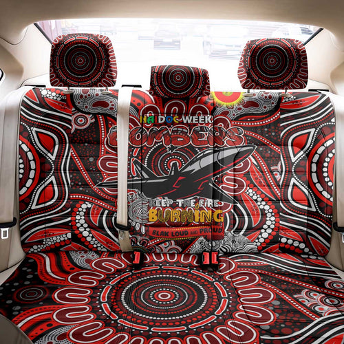 Essendon Bombers NAIDOC Week 2024 Back Car Seat Cover Mascot Football