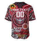 Custom Essendon Bombers NAIDOC Week 2024 Baseball Jersey Mascot Football