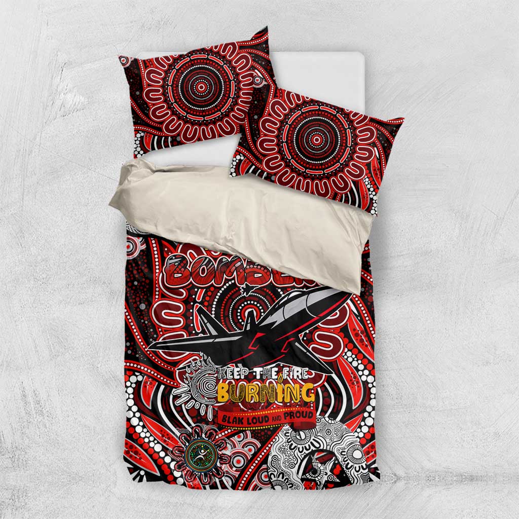 Essendon Bombers NAIDOC Week 2024 Bedding Set Mascot Football