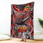 Essendon Bombers NAIDOC Week 2024 Blanket Mascot Football