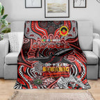 Essendon Bombers NAIDOC Week 2024 Blanket Mascot Football