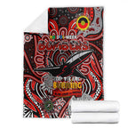 Essendon Bombers NAIDOC Week 2024 Blanket Mascot Football