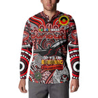 Custom Essendon Bombers NAIDOC Week 2024 Button Sweatshirt Mascot Football