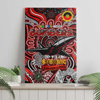 Essendon Bombers NAIDOC Week 2024 Canvas Wall Art Mascot Football