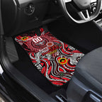 Essendon Bombers NAIDOC Week 2024 Car Mats Mascot Football