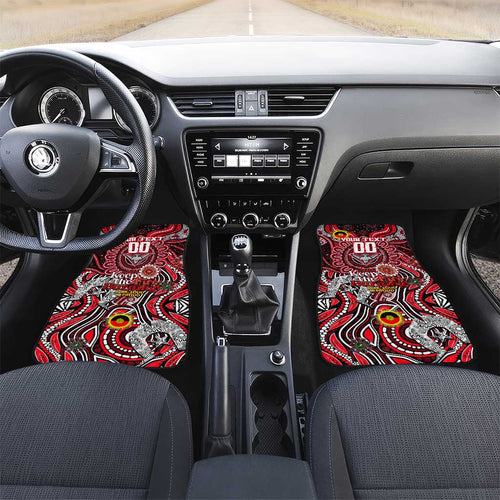 Essendon Bombers NAIDOC Week 2024 Car Mats Mascot Football