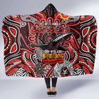 Essendon Bombers NAIDOC Week 2024 Hooded Blanket Mascot Football
