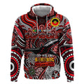 Custom Essendon Bombers NAIDOC Week 2024 Hoodie Mascot Football