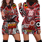 Custom Essendon Bombers NAIDOC Week 2024 Hoodie Dress Mascot Football