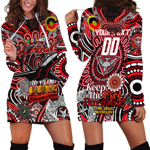 Custom Essendon Bombers NAIDOC Week 2024 Hoodie Dress Mascot Football