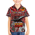 Custom Essendon Bombers NAIDOC Week 2024 Kid Hawaiian Shirt Mascot Football