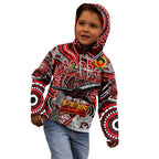 Custom Essendon Bombers NAIDOC Week 2024 Kid Hoodie Mascot Football