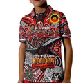Custom Essendon Bombers NAIDOC Week 2024 Kid Polo Shirt Mascot Football