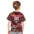 Custom Essendon Bombers NAIDOC Week 2024 Kid T Shirt Mascot Football