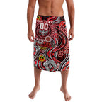 Custom Essendon Bombers NAIDOC Week 2024 Lavalava Mascot Football