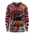Custom Essendon Bombers NAIDOC Week 2024 Long Sleeve Shirt Mascot Football