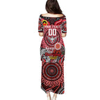 Custom Essendon Bombers NAIDOC Week 2024 Puletasi Mascot Football