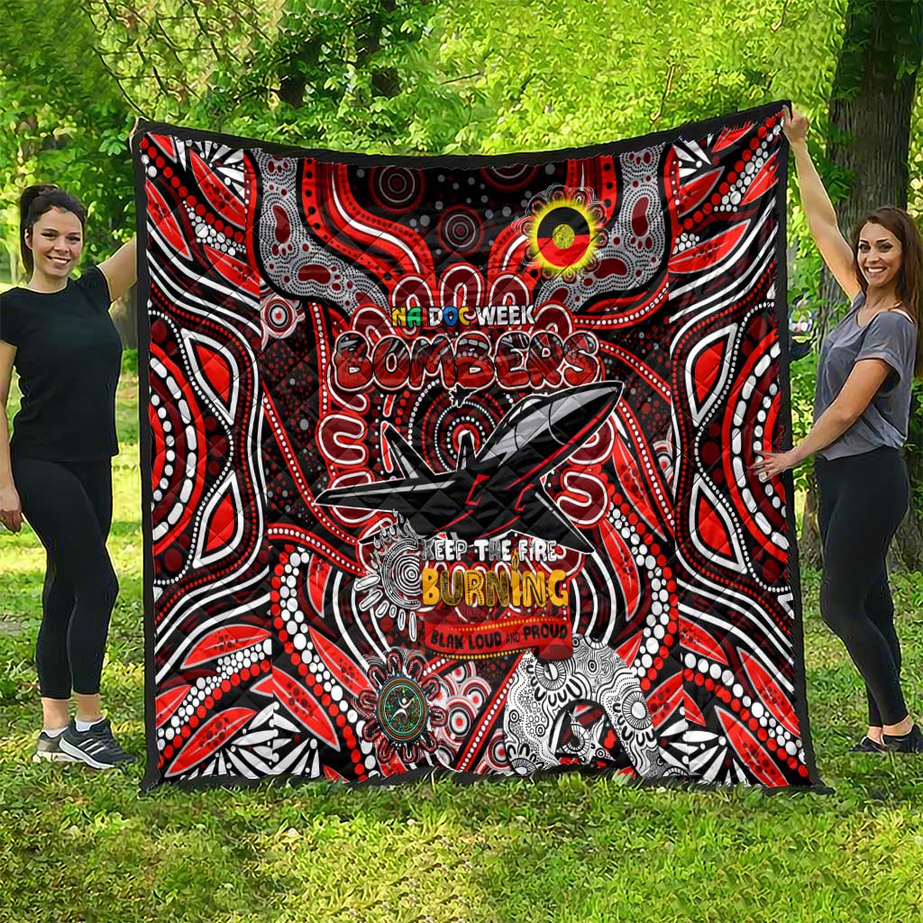 Essendon Bombers NAIDOC Week 2024 Quilt Mascot Football