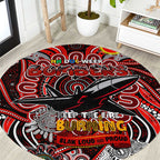 Essendon Bombers NAIDOC Week 2024 Round Carpet Mascot Football
