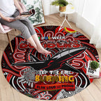 Essendon Bombers NAIDOC Week 2024 Round Carpet Mascot Football