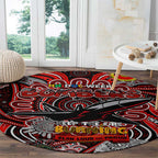 Essendon Bombers NAIDOC Week 2024 Round Carpet Mascot Football