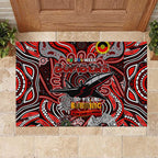 Essendon Bombers NAIDOC Week 2024 Rubber Doormat Mascot Football