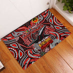 Essendon Bombers NAIDOC Week 2024 Rubber Doormat Mascot Football