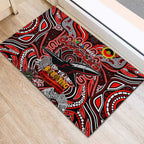 Essendon Bombers NAIDOC Week 2024 Rubber Doormat Mascot Football