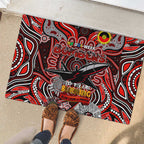Essendon Bombers NAIDOC Week 2024 Rubber Doormat Mascot Football