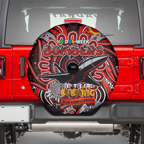 Essendon Bombers NAIDOC Week 2024 Spare Tire Cover Mascot Football