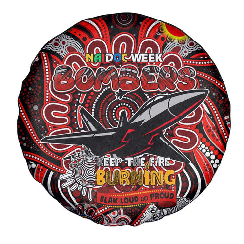 Essendon Bombers NAIDOC Week 2024 Spare Tire Cover Mascot Football