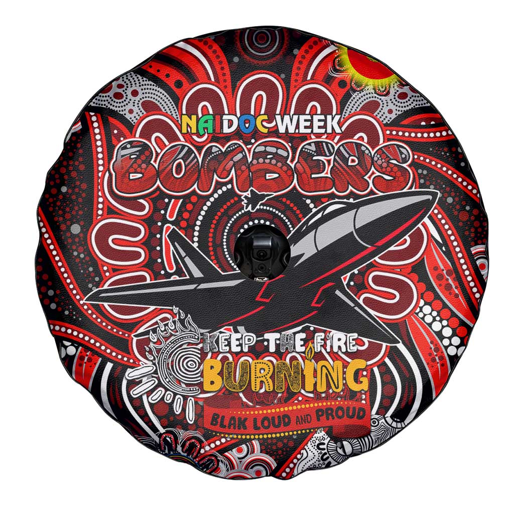 Essendon Bombers NAIDOC Week 2024 Spare Tire Cover Mascot Football