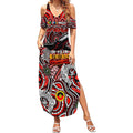 Custom Essendon Bombers NAIDOC Week 2024 Summer Maxi Dress Mascot Football