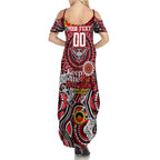 Custom Essendon Bombers NAIDOC Week 2024 Summer Maxi Dress Mascot Football