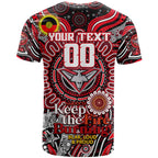 Custom Essendon Bombers NAIDOC Week 2024 T Shirt Mascot Football