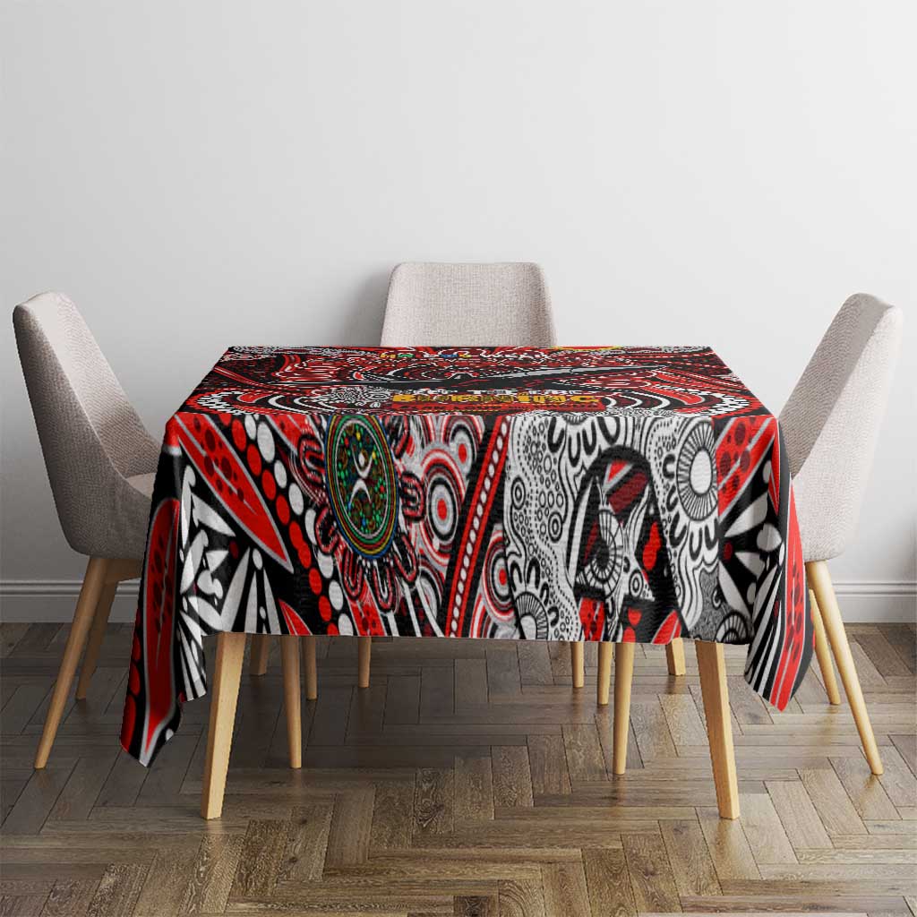 Essendon Bombers NAIDOC Week 2024 Tablecloth Mascot Football