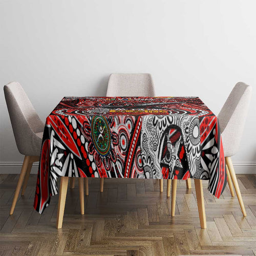 Essendon Bombers NAIDOC Week 2024 Tablecloth Mascot Football