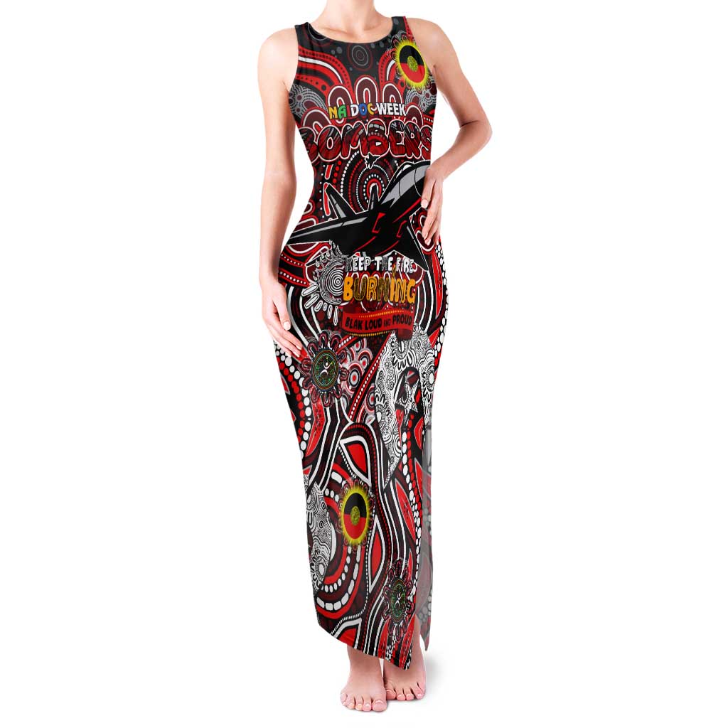 Custom Essendon Bombers NAIDOC Week 2024 Tank Maxi Dress Mascot Football