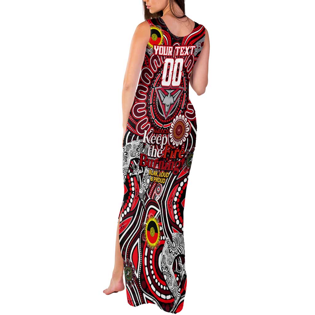 Custom Essendon Bombers NAIDOC Week 2024 Tank Maxi Dress Mascot Football