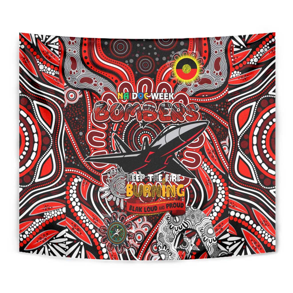 Essendon Bombers NAIDOC Week 2024 Tapestry Mascot Football