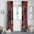 Essendon Bombers NAIDOC Week 2024 Window Curtain Mascot Football