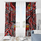 Essendon Bombers NAIDOC Week 2024 Window Curtain Mascot Football