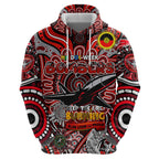 Custom Essendon Bombers NAIDOC Week 2024 Zip Hoodie Mascot Football