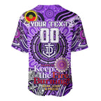 Custom Fremantle Dockers Freo NAIDOC Week 2024 Baseball Jersey Mascot Football