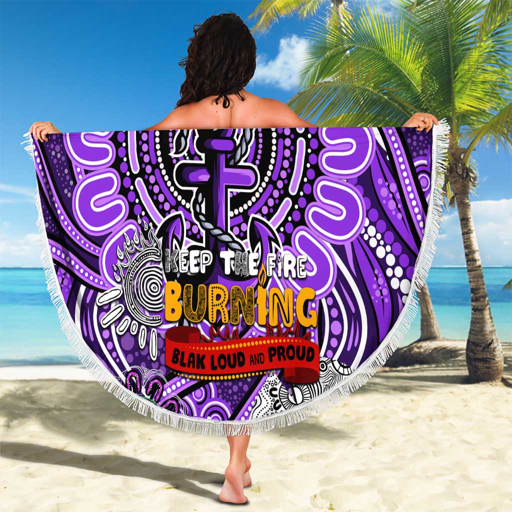 Fremantle Dockers Freo NAIDOC Week 2024 Beach Blanket Mascot Football
